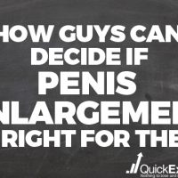 How Guys Can Decide if Penis Enlargement is Right For Them