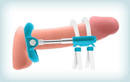 Penis extender worn on penis