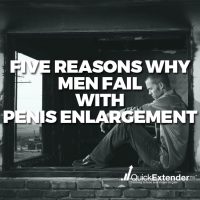 Five Reasons Why Men Fail With Penis Enlargement