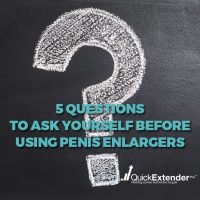 5 Questions to Ask Yourself before Using Penis Enlargers