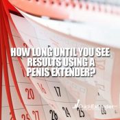 How long until you see results using a penis extender?