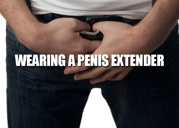 Wearing a Penis Extender
